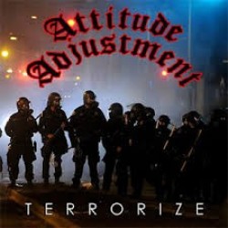 Attitude Adjustment ‎– Terrorize LP (damaged sleeve)